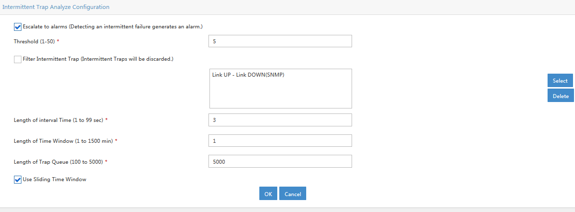 Raising the link-flap threshold from 3 to 5